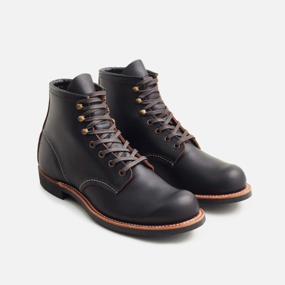 New Red Wing Men’s Blacksmith 6inch boot in Black prairie leather. Size 8.5 - Picture 7 of 15